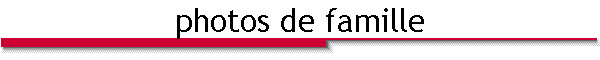 photos de famille