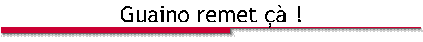 Guaino remet �� !