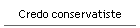 Credo conservatiste