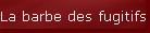 La barbe des fugitifs !