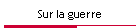 Sur la guerre