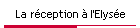 La r�ception � l'Elys�e