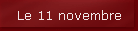 Le 11 novembre