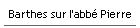 Barthes sur l'abb� Pierre