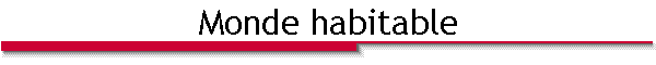 Monde habitable
