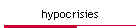 hypocrisies